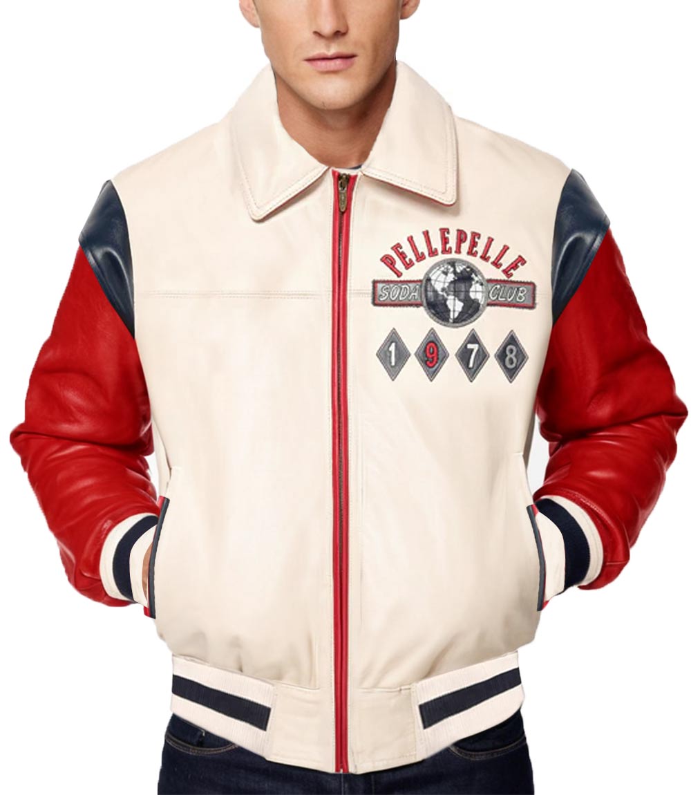 pelle pelle leather jacket