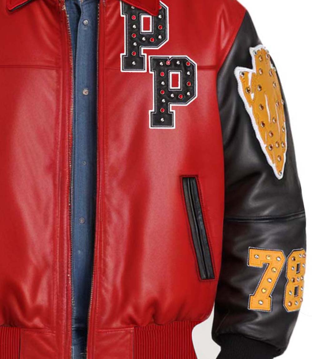 pelle pelle letterman jackets
