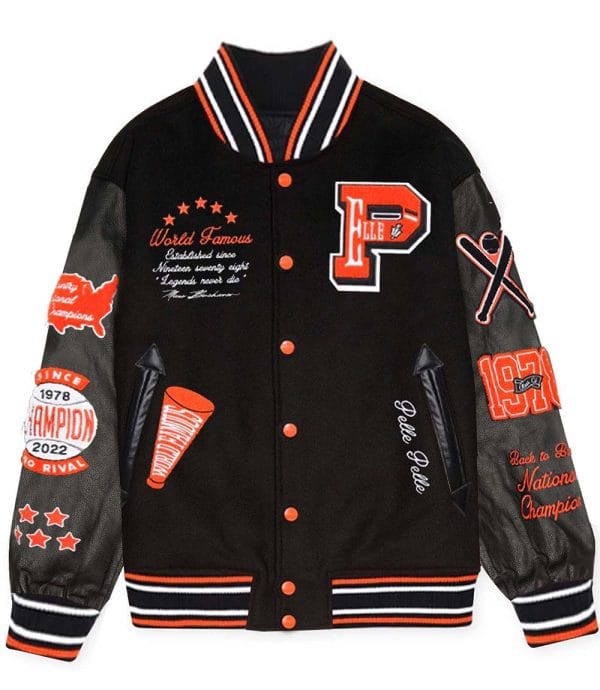 Black Varsity 1978 Jacket